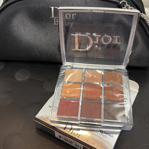 Dior Beauty Black Cosmetic Bag and Eye Palette - Picture 4 of 7